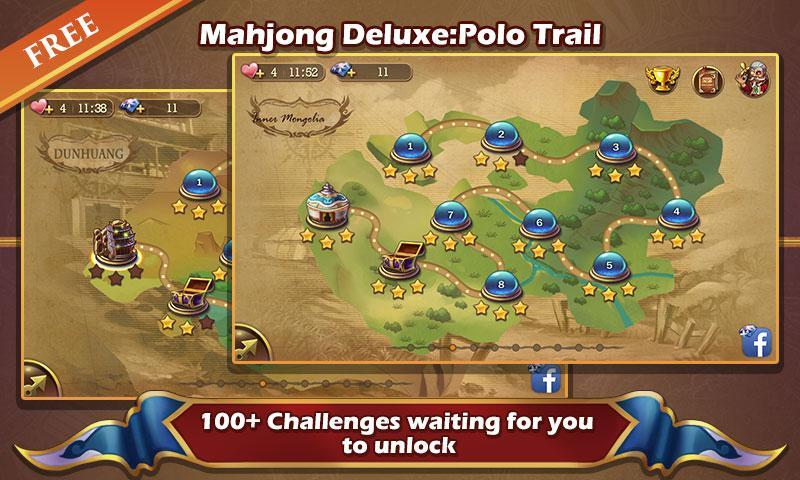 Mahjong Deluxe: Polo Trail