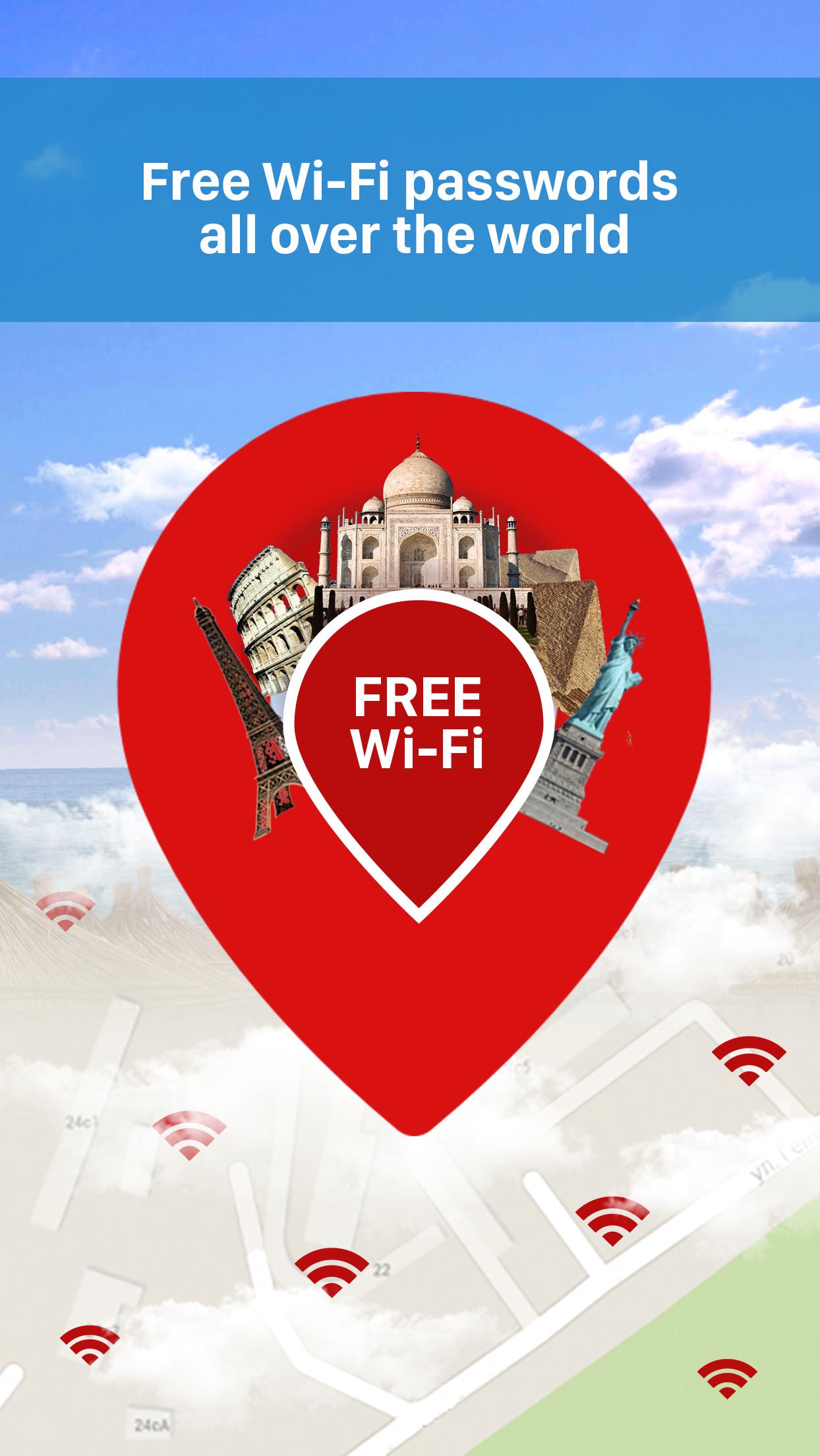 Free WiFi Passwords on the Map - Wi-Fi Space