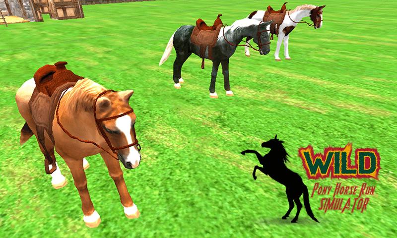 Wild Pony Horse Run Simulator