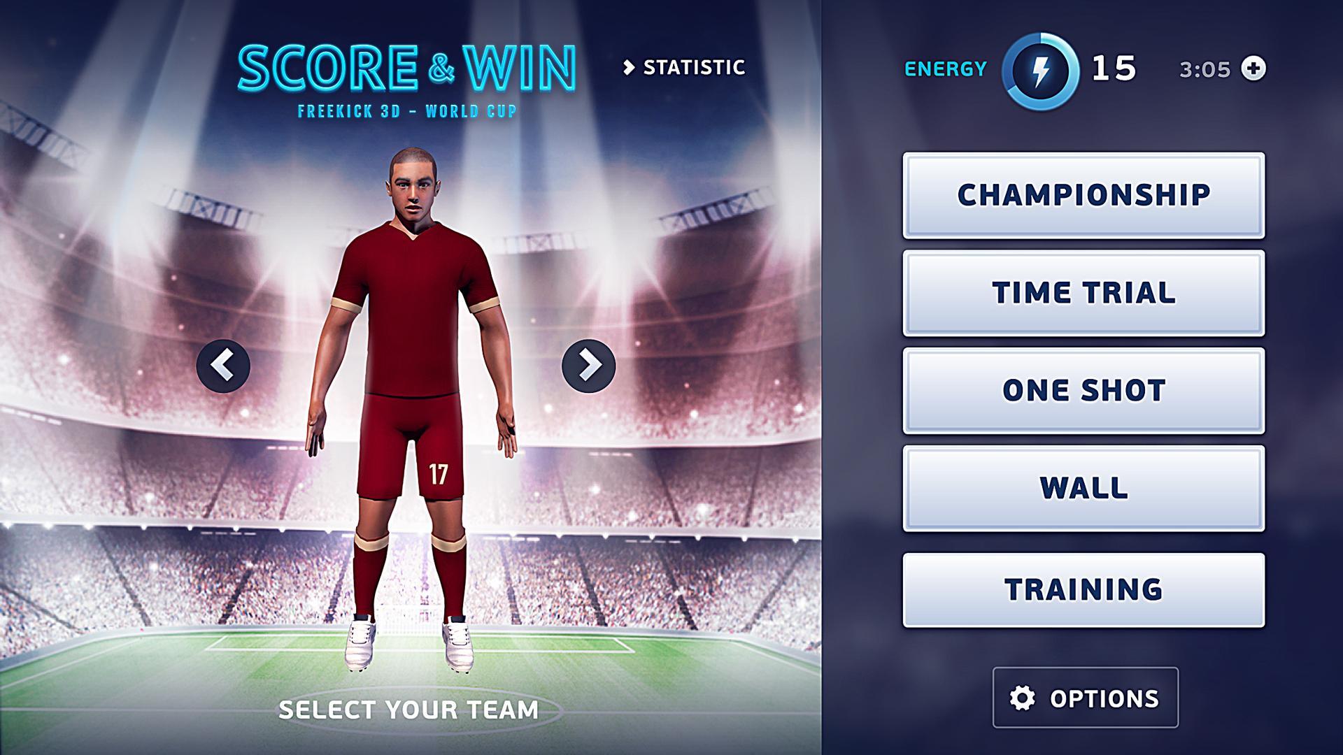 Score & Win World FreeKick 3D