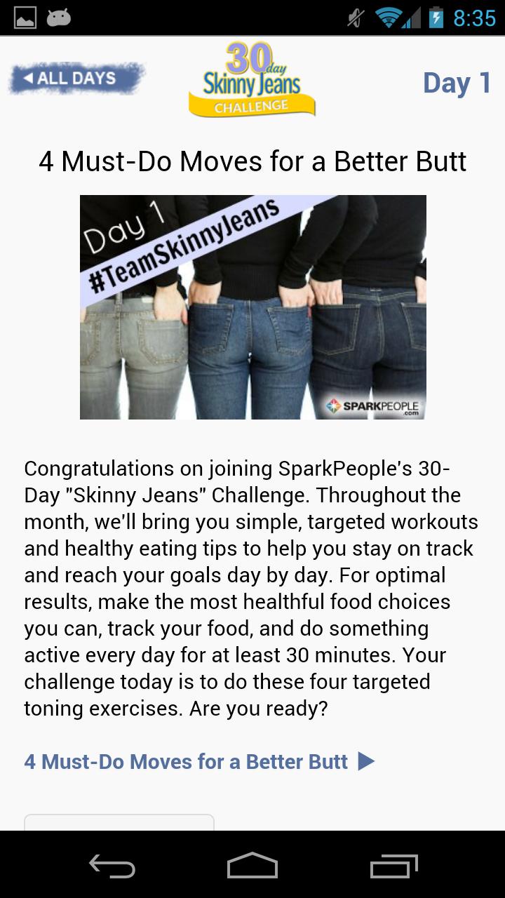 30-Day Skinny Jeans Challenge