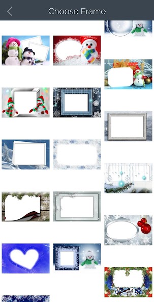 Winter Photo Frames