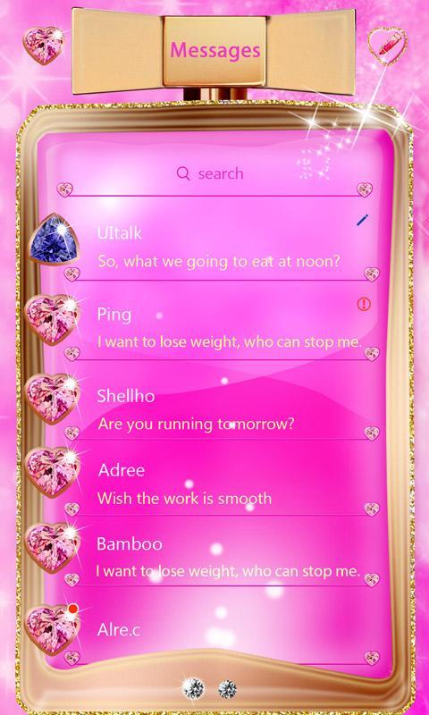 (FREE) GO SMS PERFUME THEME