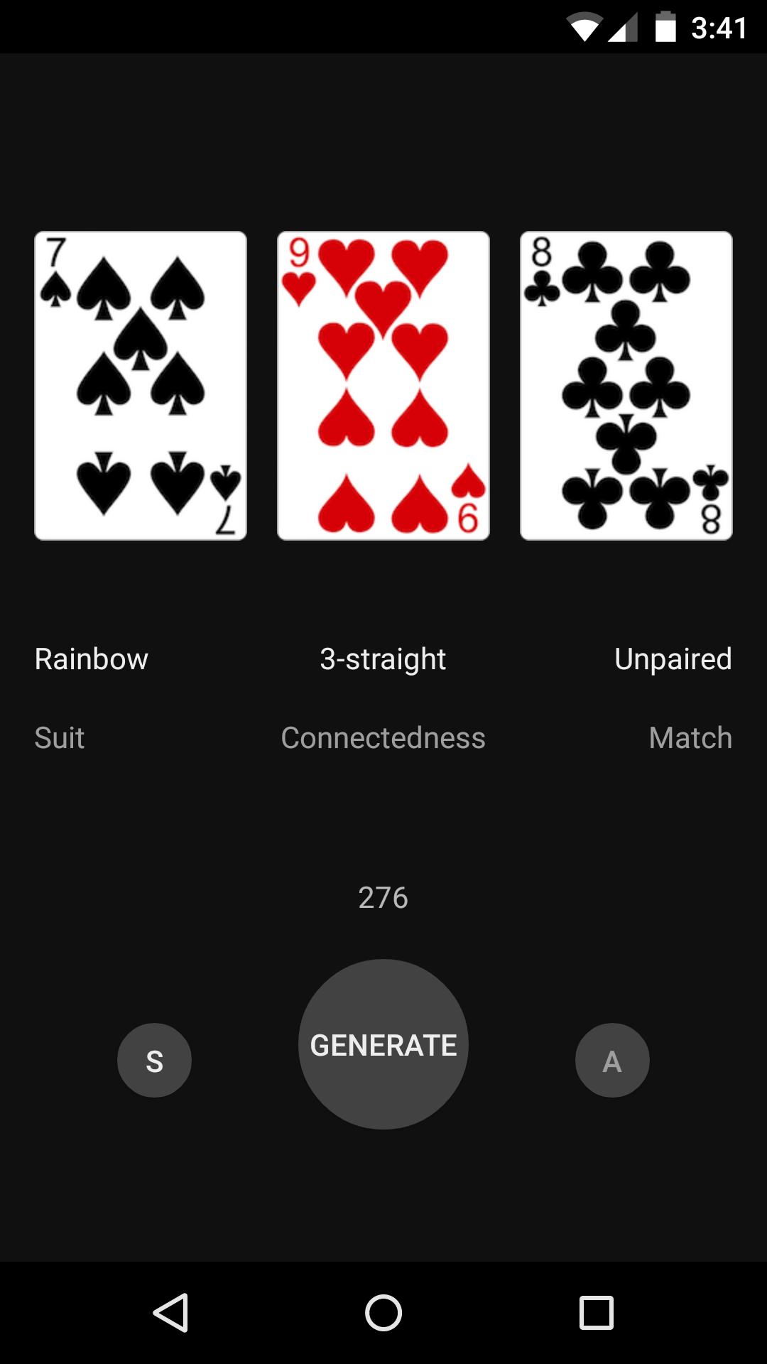 Poker Flop Generator