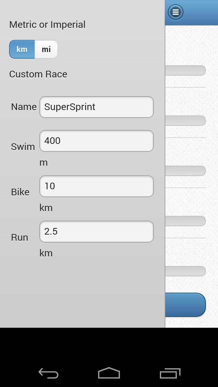 Triathlon Race Calculator