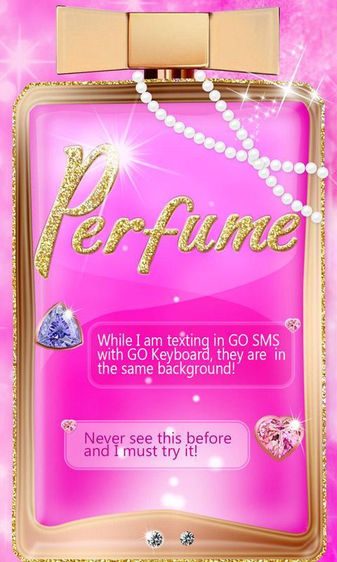 (FREE) GO SMS PERFUME THEME