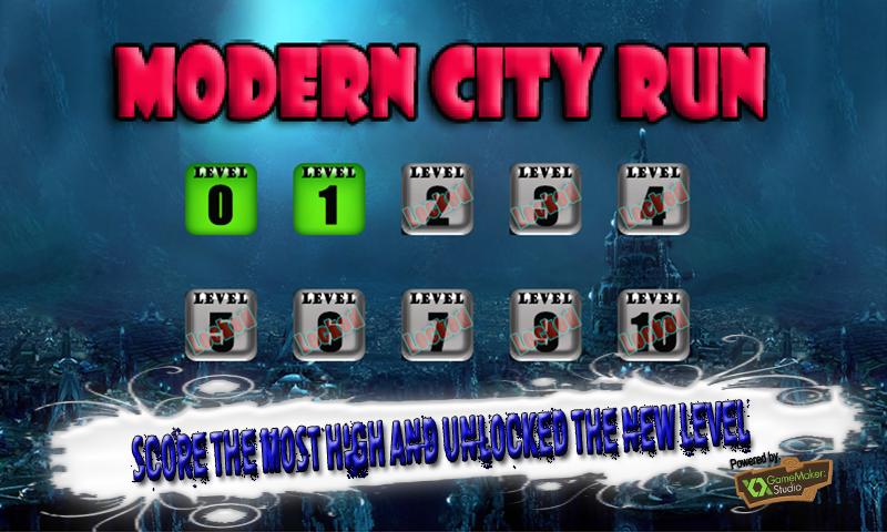 Modern City Run