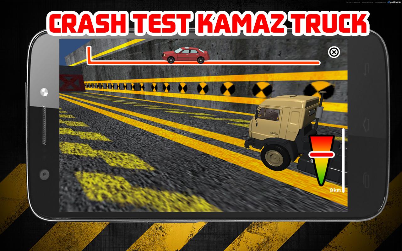 Crash Test KAMAZ TRUCK