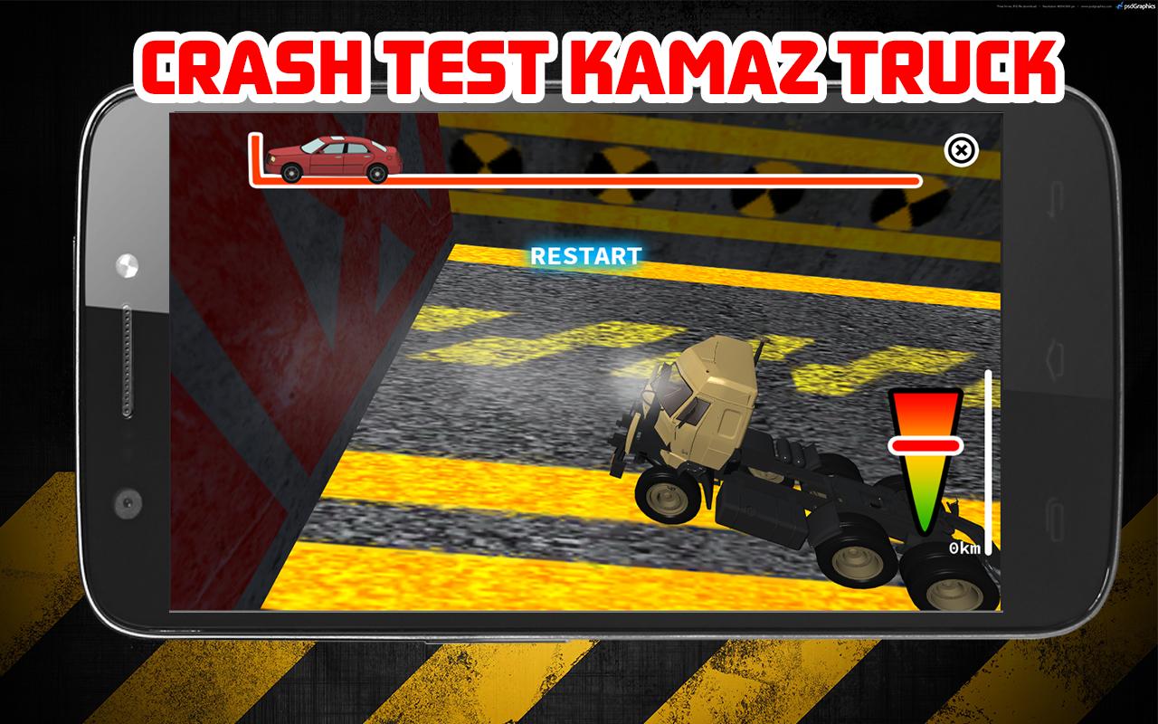 Crash Test KAMAZ TRUCK