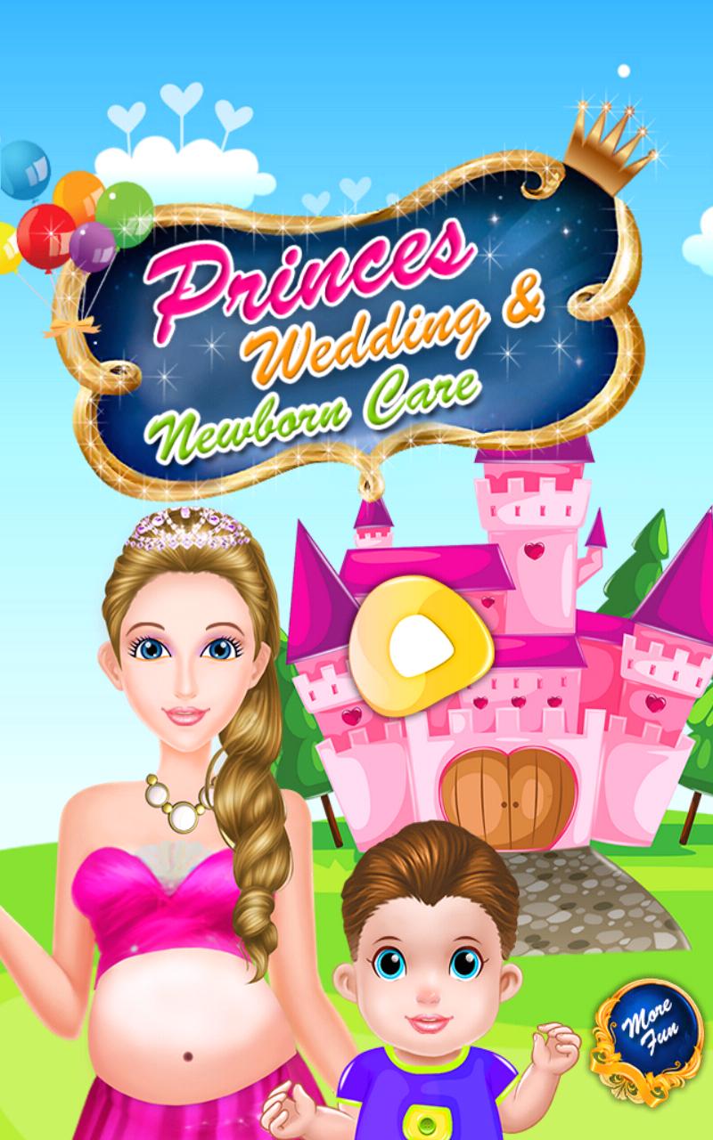 Princess baby wedding games