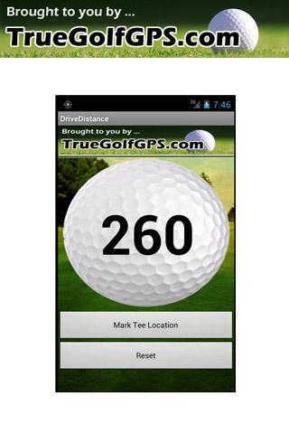 GOLF DRIVE DISTANCE FREE GPS