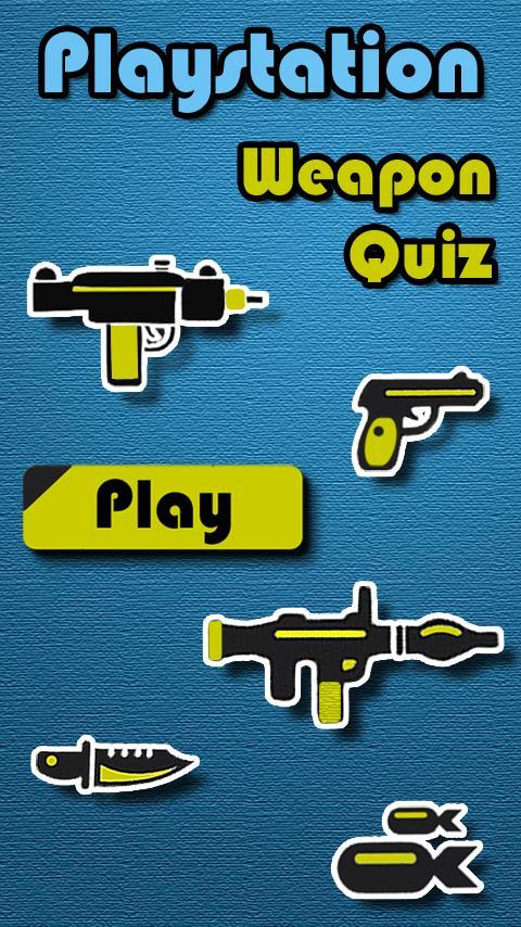 Weapons of Playstation Quiz