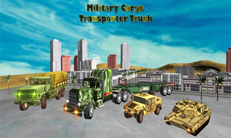 Army Cargo Transports Truck