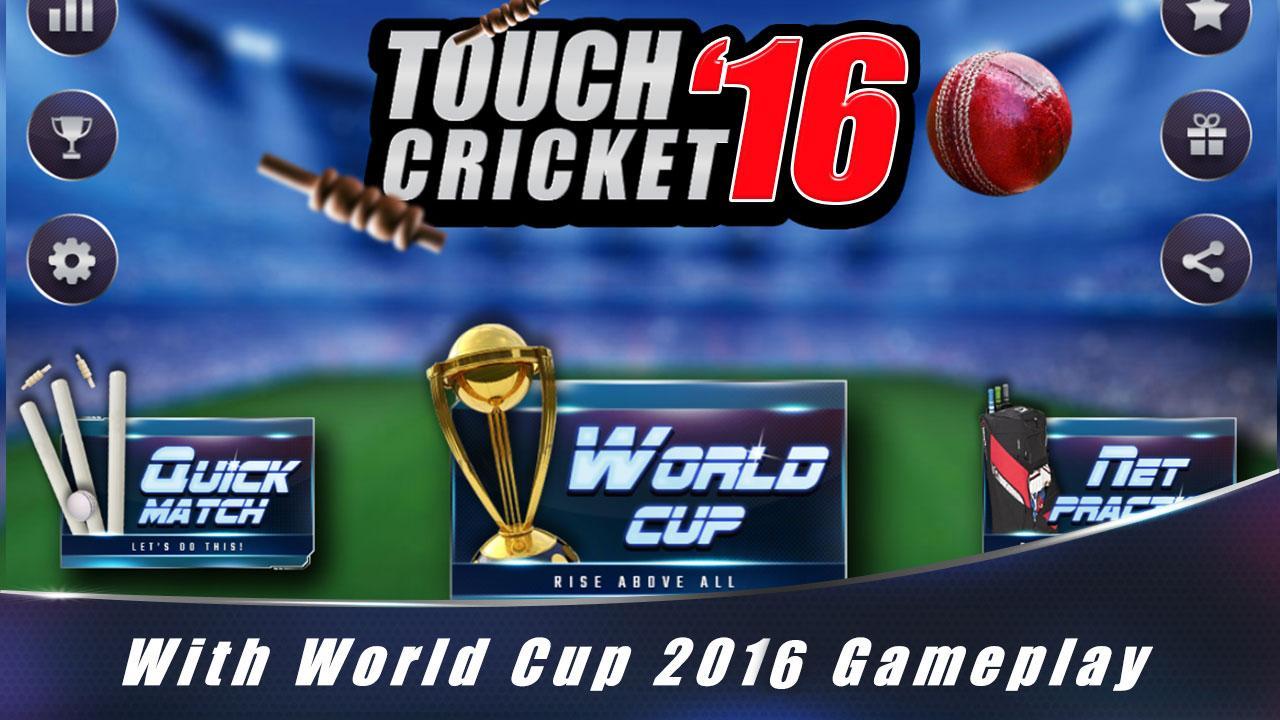 Touch Cricket T20 World Cup 16