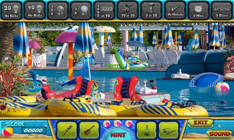 # 272 New Free Hidden Object Games Fun Water Park