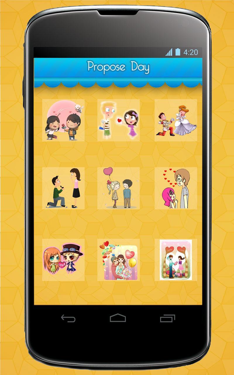 Valentine's Stickers,Smileys,Posters and Wallpaper