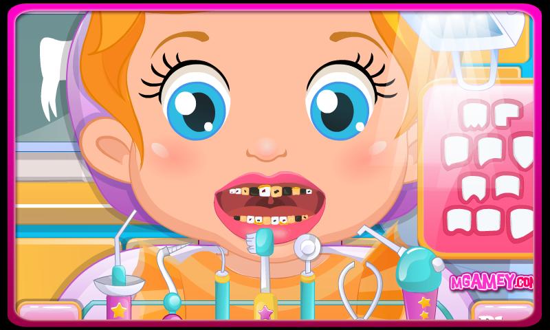 Baby Lizzie Dentist Games