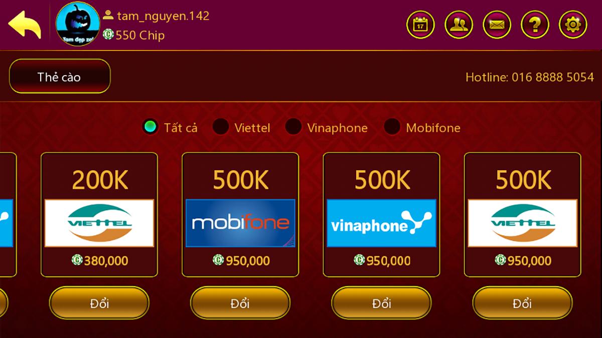 Game bai doi thuong online