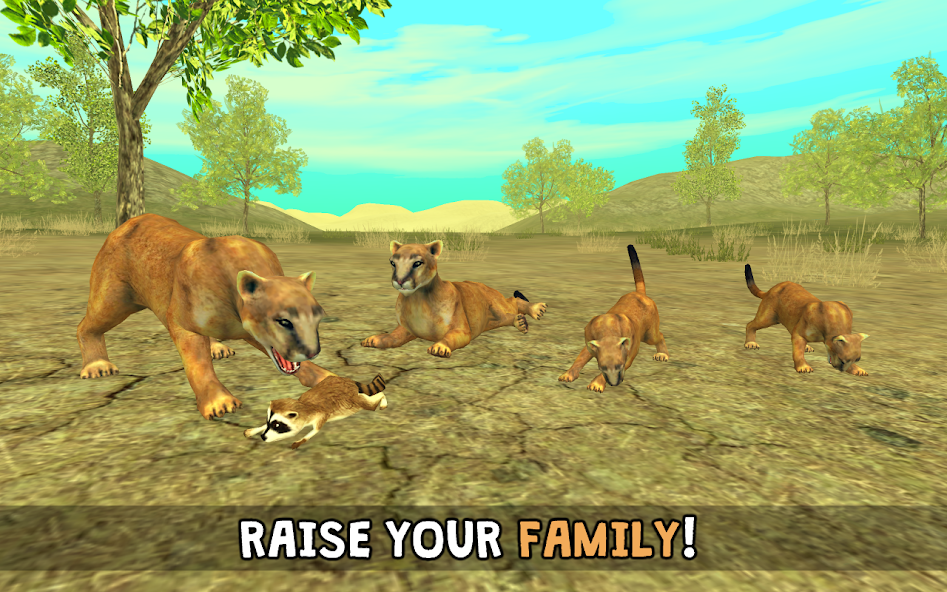 Wild Cougar Sim 3D