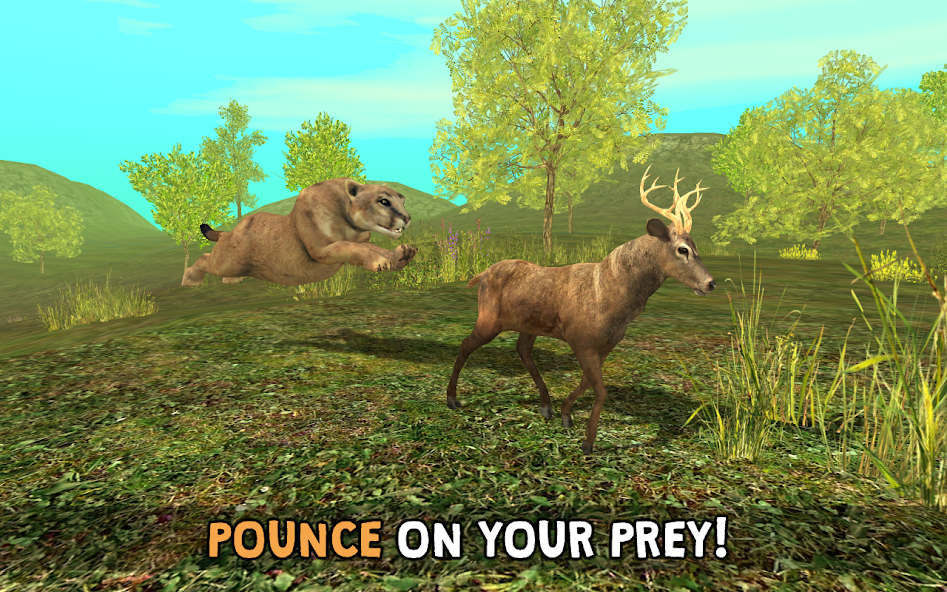 Wild Cougar Sim 3D