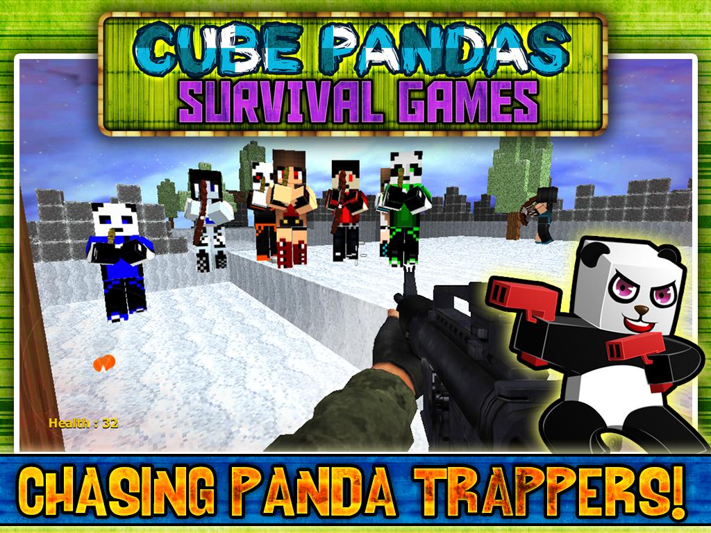 Cube Pandas Survival Games