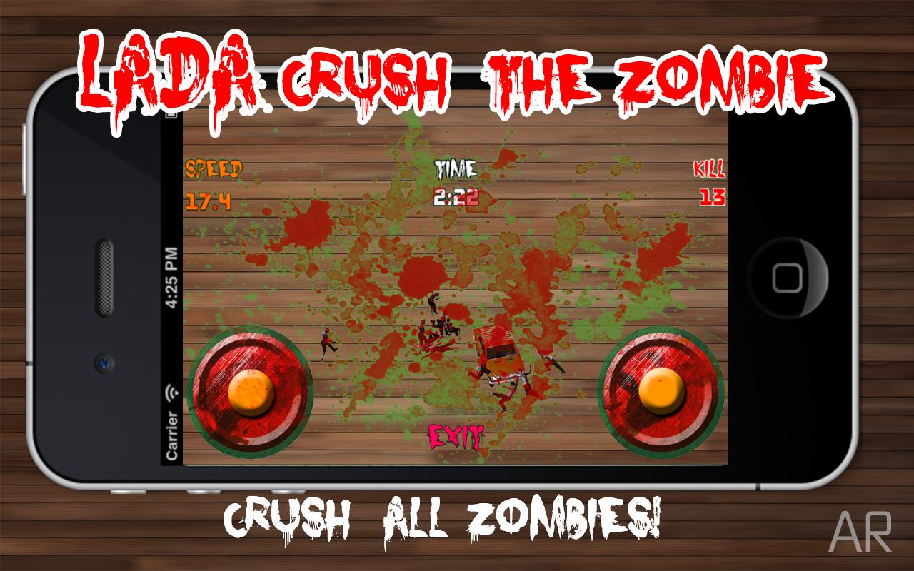 Lada Crush the Zombie