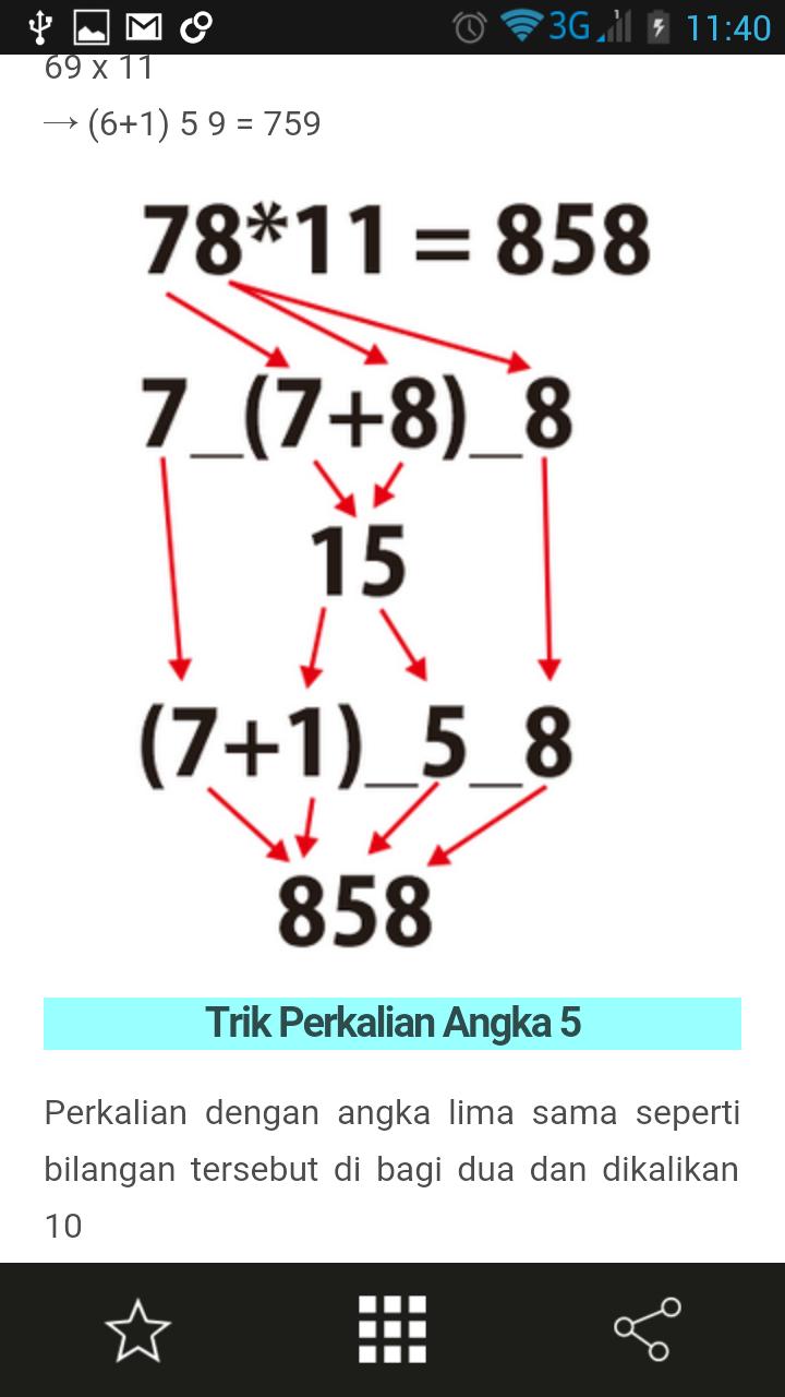 Rumus Matematika Super