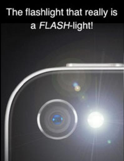 Flash Light+Camera+Clock