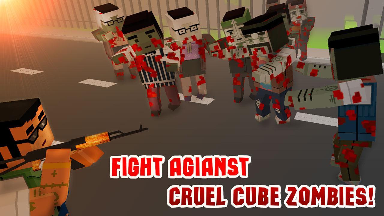 War of Cube Zombies 3D