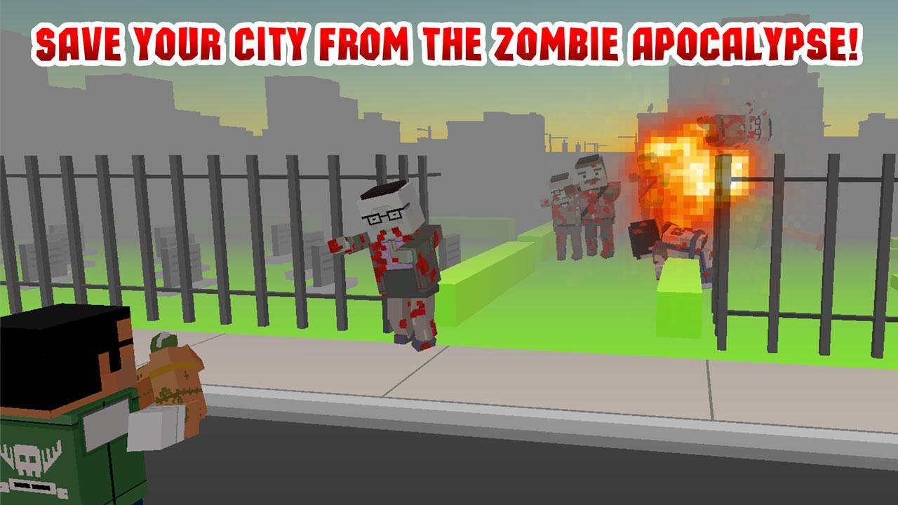 War of Cube Zombies 3D