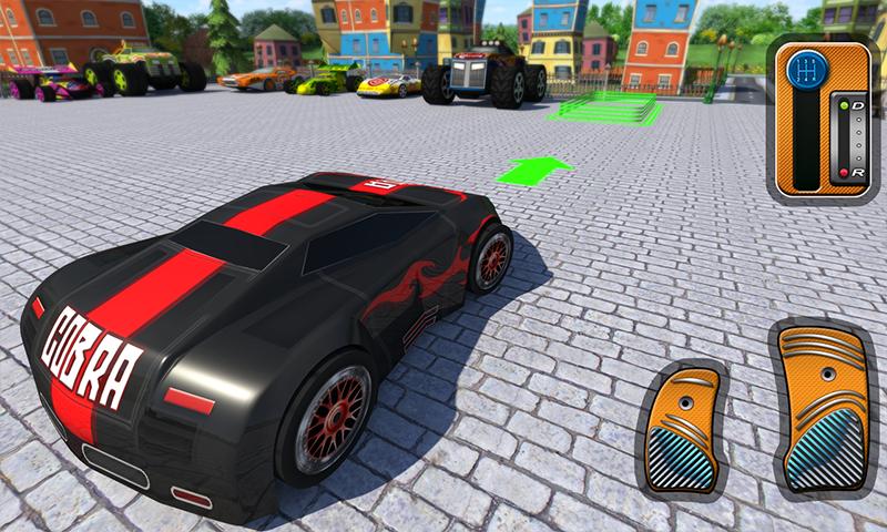 Kids Toy Car Rush 3D