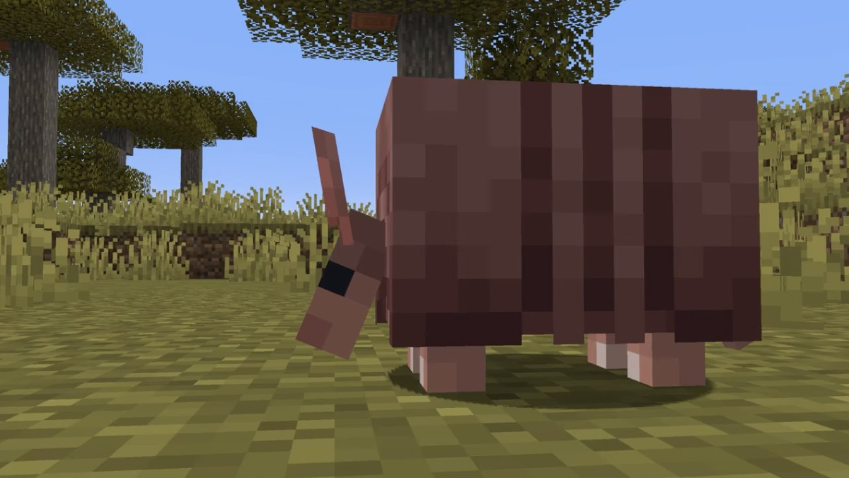 Wie man Armadillo -Scute in Minecraft bekommt