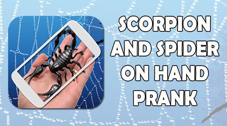 Scorpion On Hand Prank