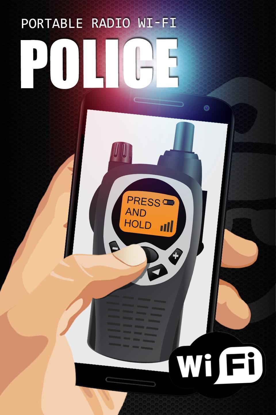 Police portable radio wi-fi