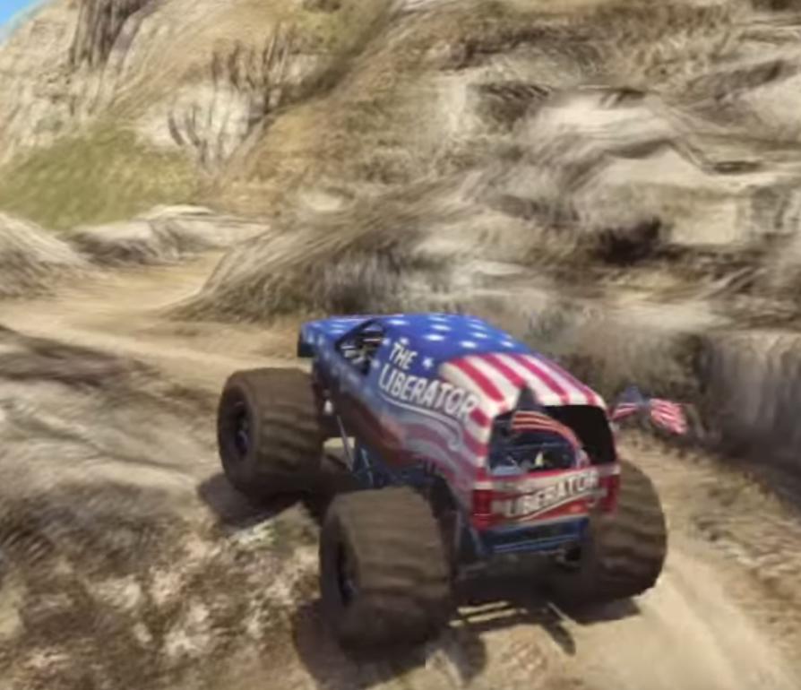 truck mountain racer