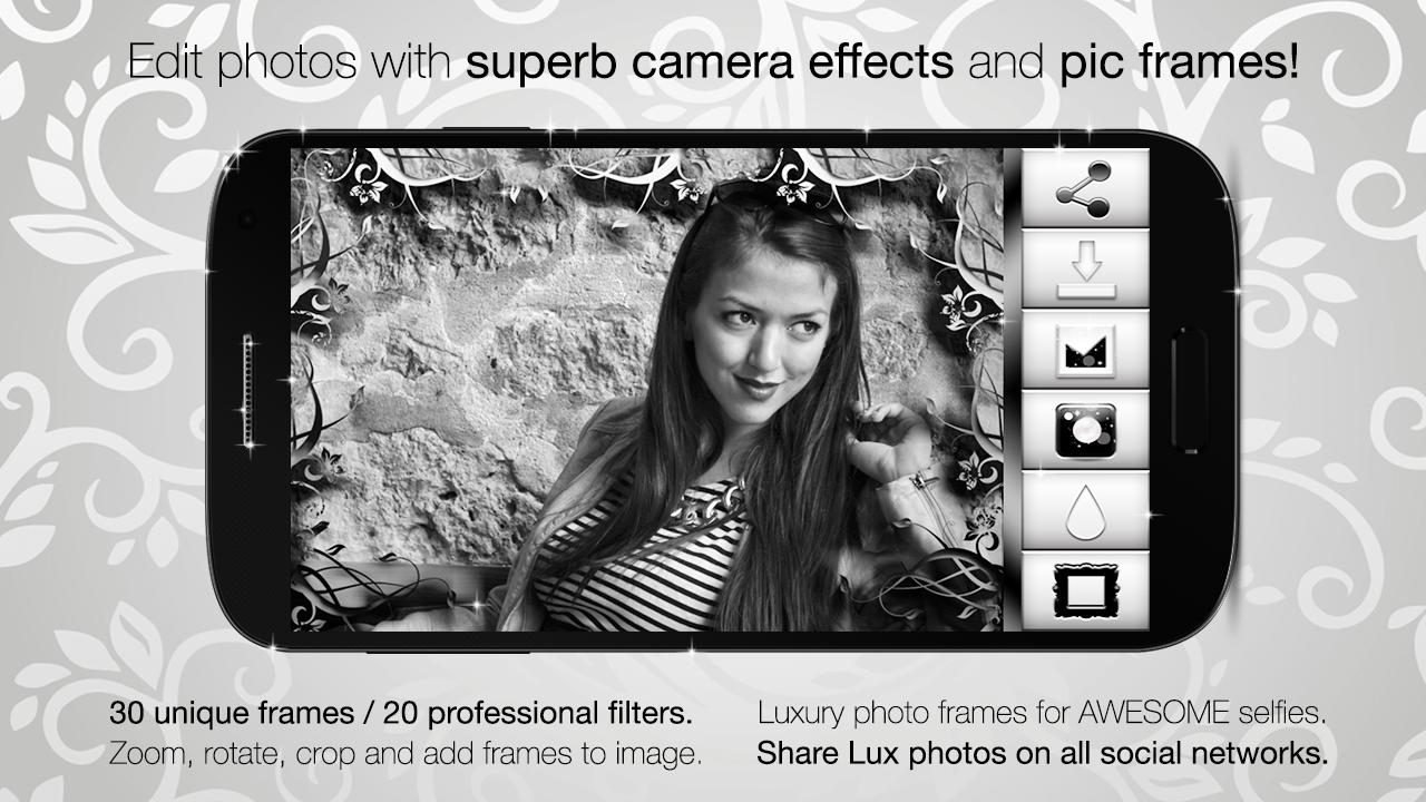 Lux Photo Effects & Pic Frames