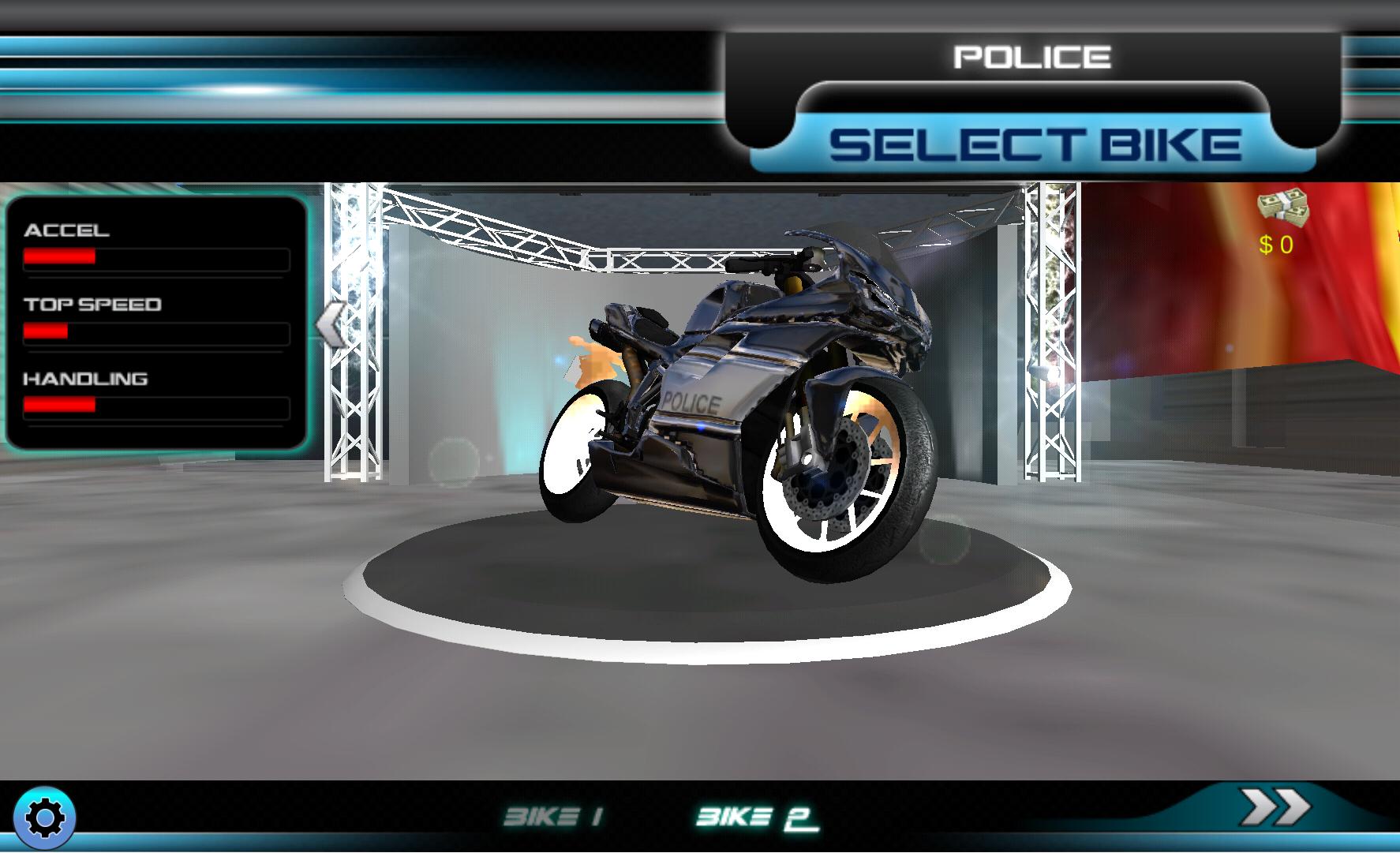 Police Motorbike