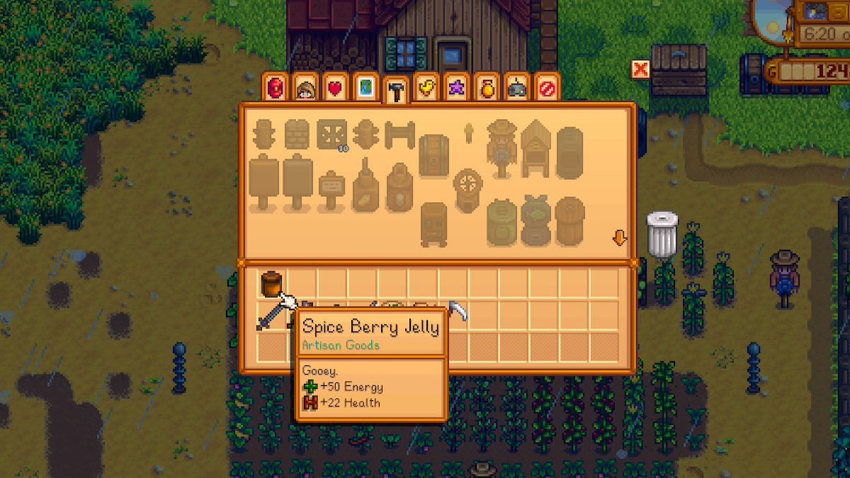 Comment faire de la gelée de baies d'épices à Stardew Valley