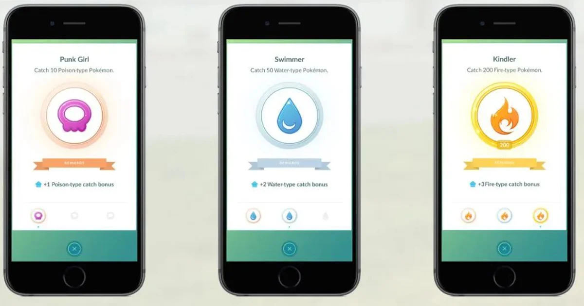 Liste des médailles Pokémon Go, toutes les médailles en platine et le bonus de capture expliqués