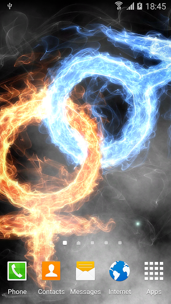 Fire & Ice Live Wallpaper