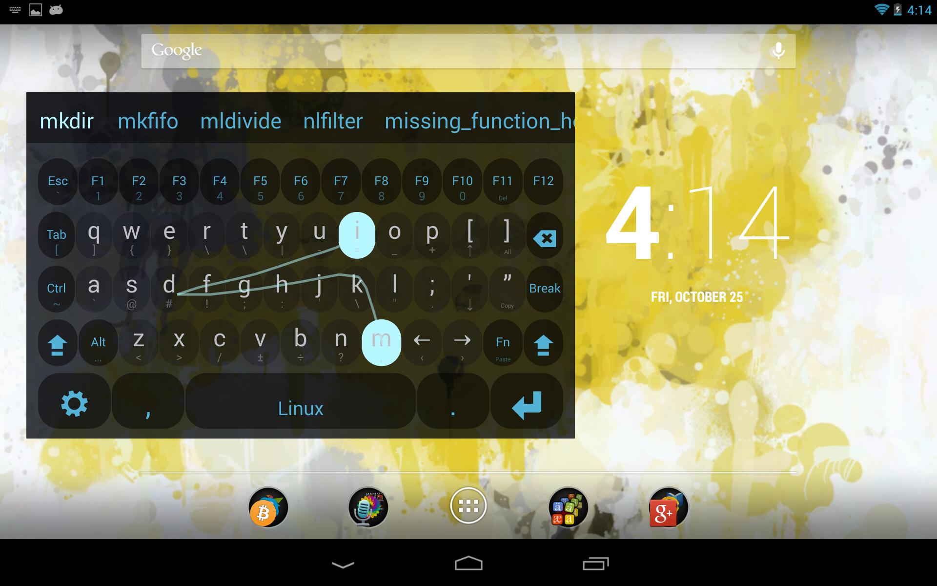 Linux Keyboard Plugin
