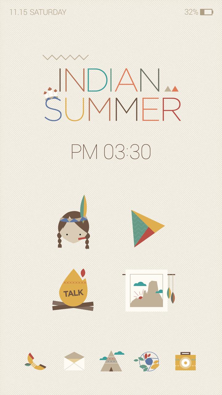 Indian Buzz Launcher Theme