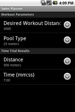 Swim Planner