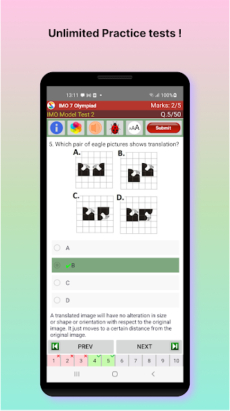 IMO 7 Maths Olympiad