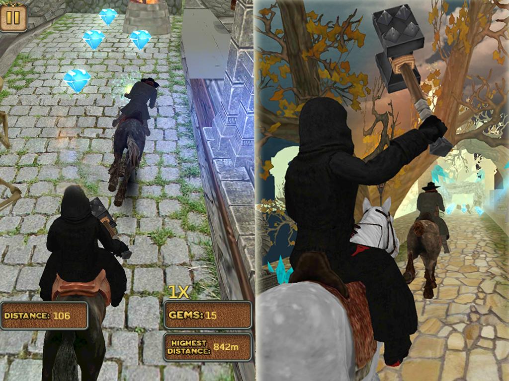 Temple Horse Ride- Fun Running Game