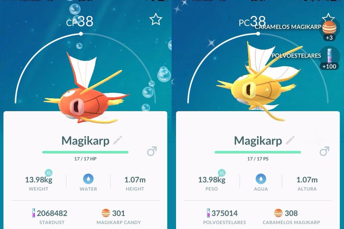 PokémonGOShinies-光沢のあるマジカルプ、レッドギャラドス、そして他の光沢のあるポケモンについて知っていることをキャッチする方法