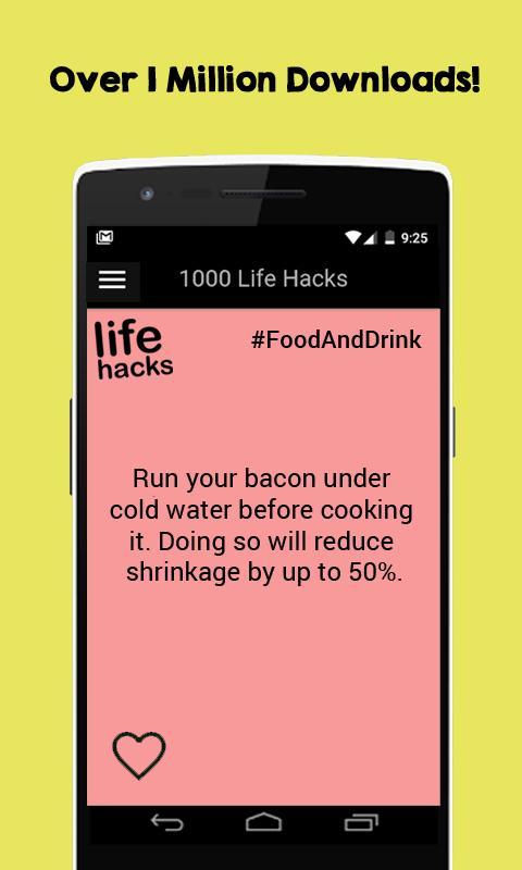 1000 Life Hacks