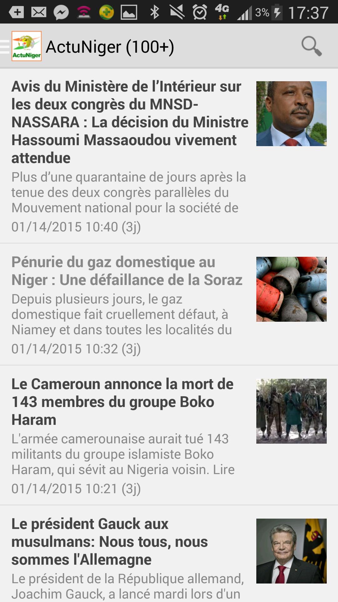 Actu Niger