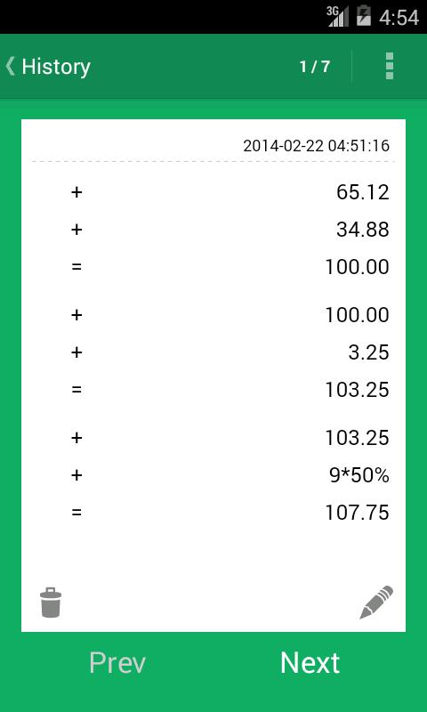 Bamboo Calculator