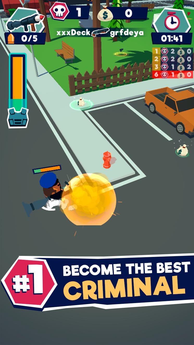 Crime.io - Gangsters and Criminals Battle Royale